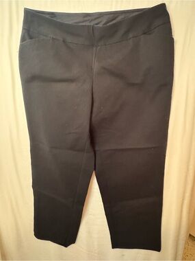 Investments Black Straight Leg Women's Pants